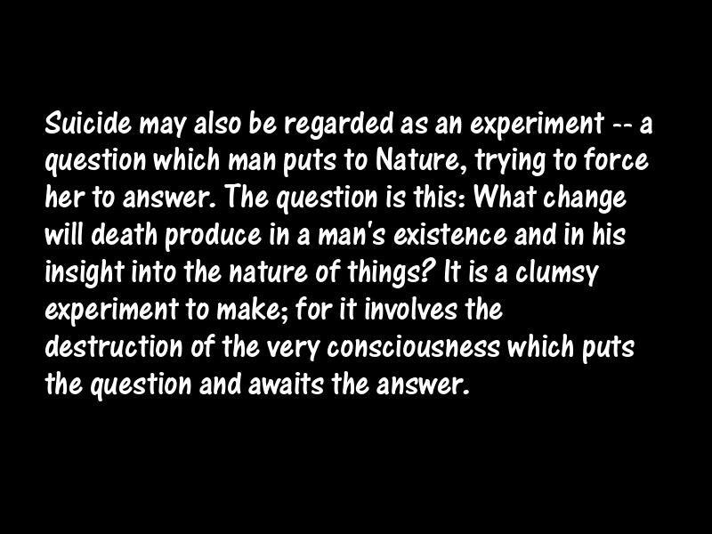 Suicide Motivational Quotes