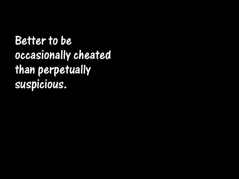 Suspicion Motivational Quotes