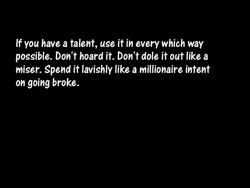 Talent Motivational Quotes