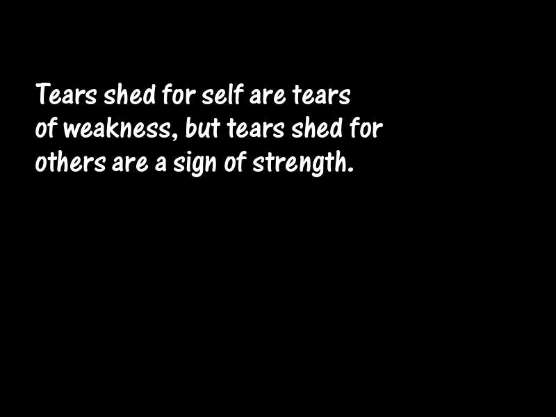 Tears Motivational Quotes