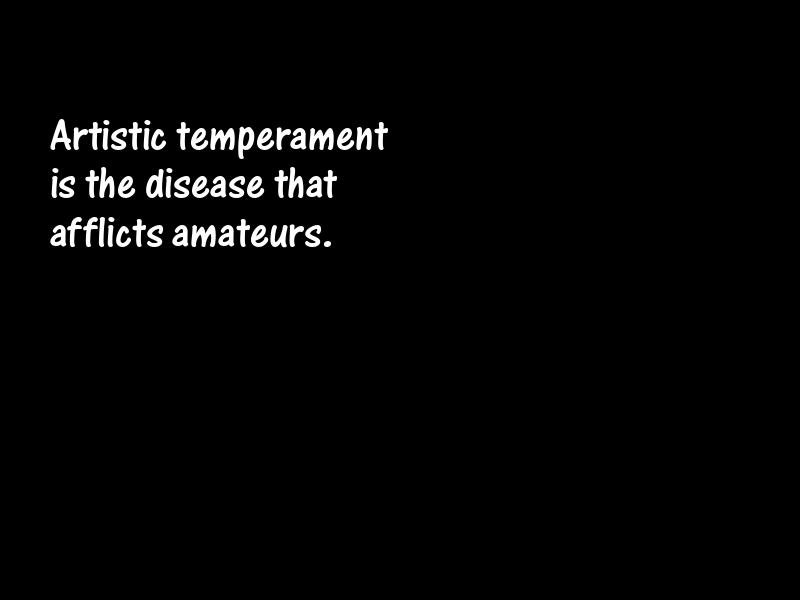 Temperament Motivational Quotes
