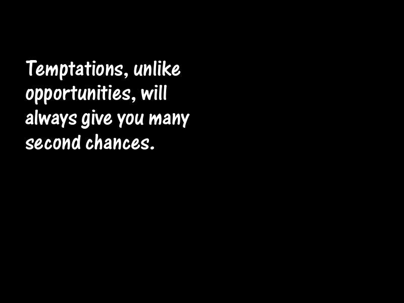 Temptation Motivational Quotes