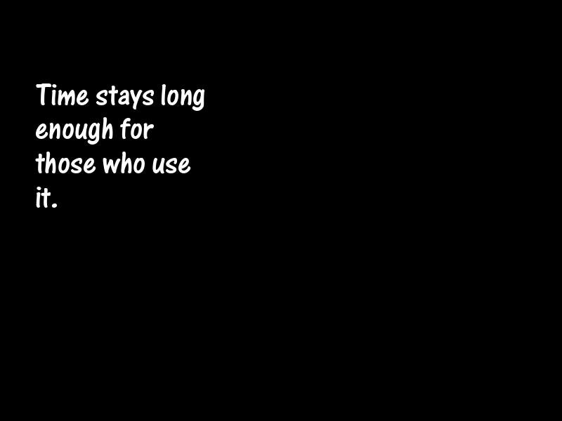 Time Motivational Quotes