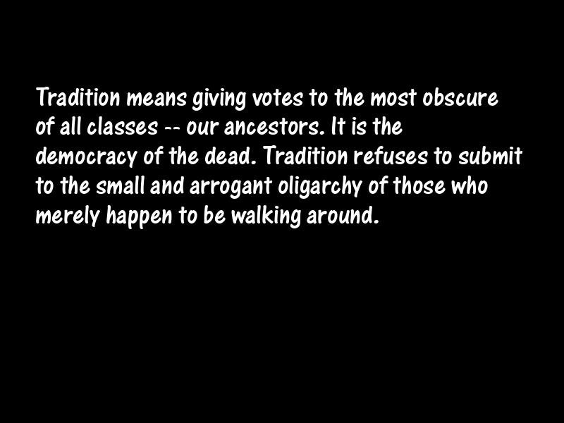 Tradition Motivational Quotes