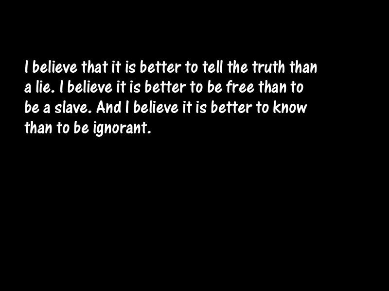 Truth Motivational Quotes