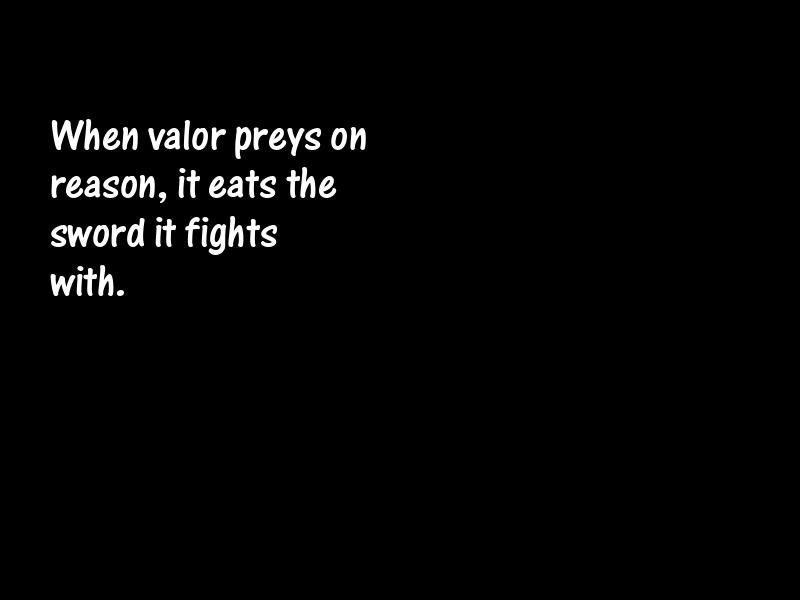 Valor Motivational Quotes