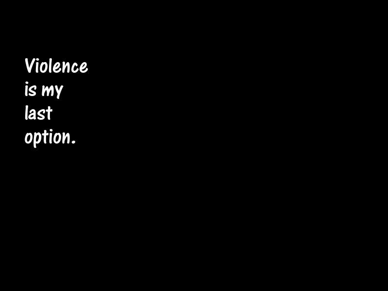 Violence Motivational Quotes