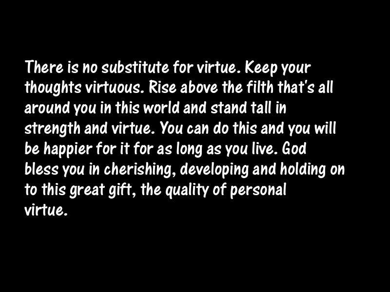 Virtue Motivational Quotes