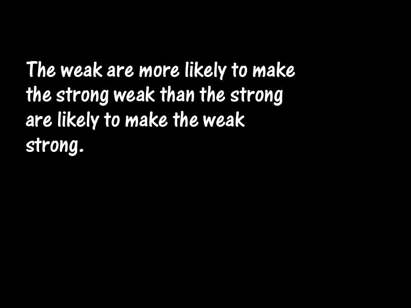 Weakness Motivational Quotes