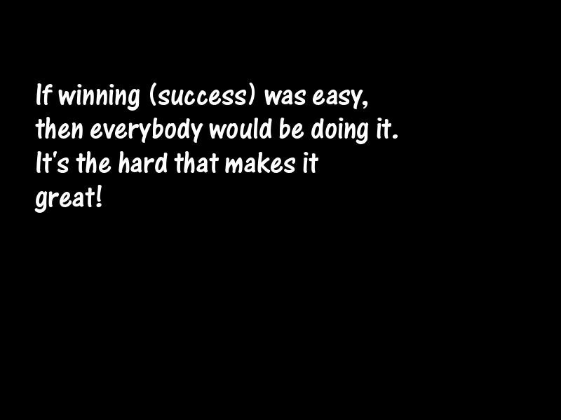 Winners and winning Motivational Quotes