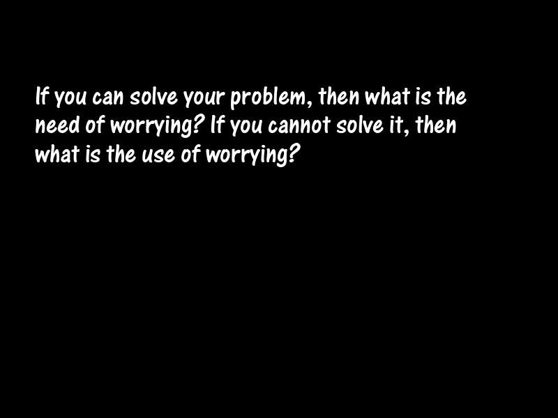 Worries Motivational Quotes