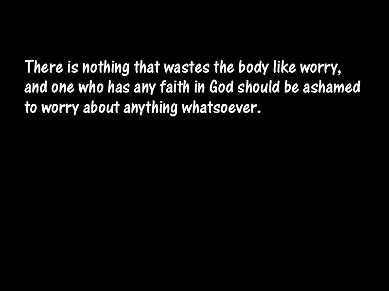 Worry Motivational Quotes